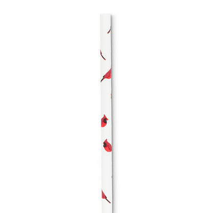 Cardinal Cocktail Straws