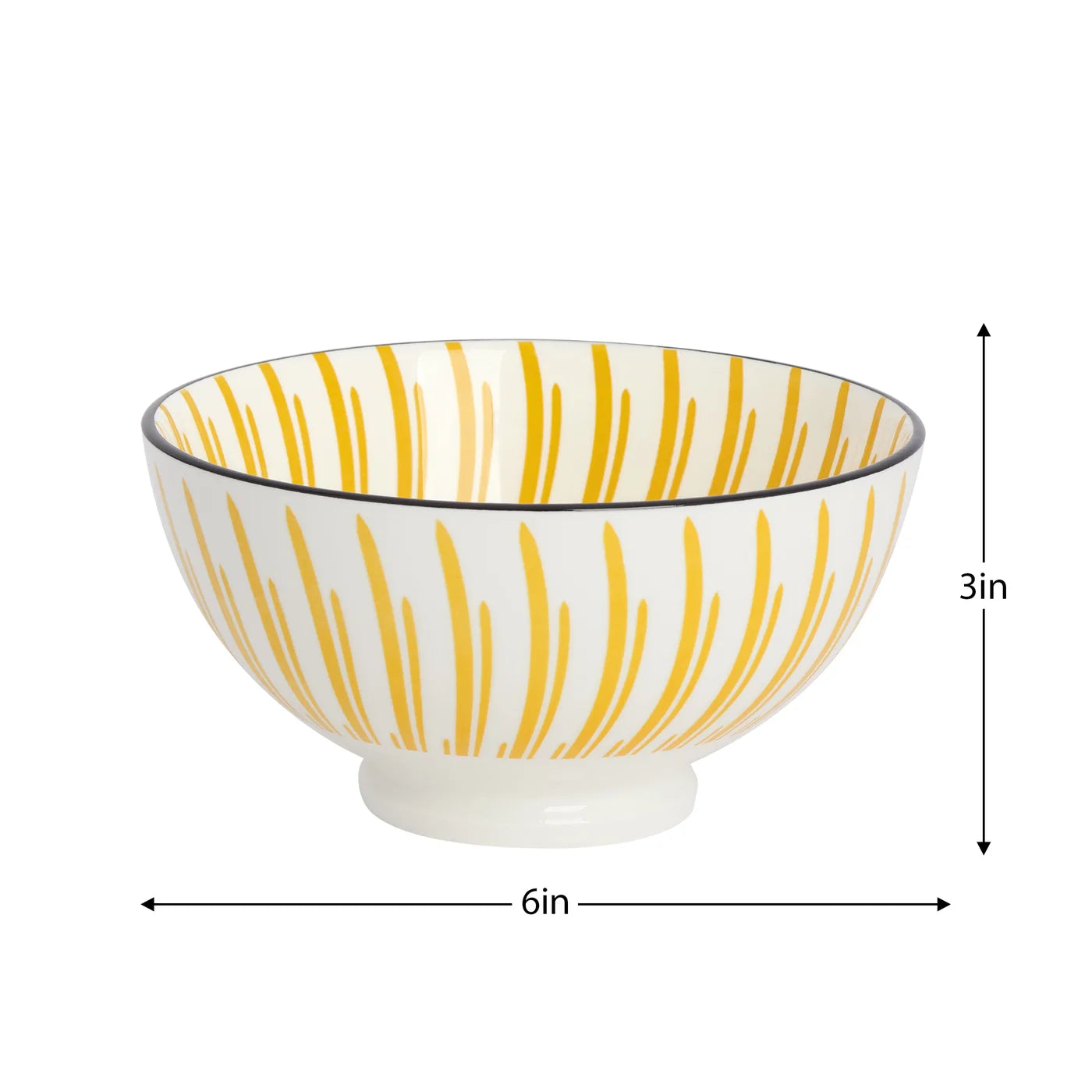Kiri 6" Medium Bowl Sunburst