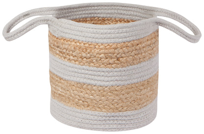 Basket Jute Small Tier Dove Grey