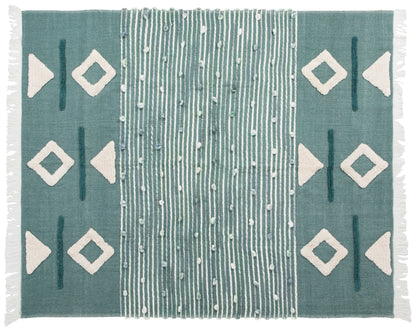 Brook Jade Throw Blanket