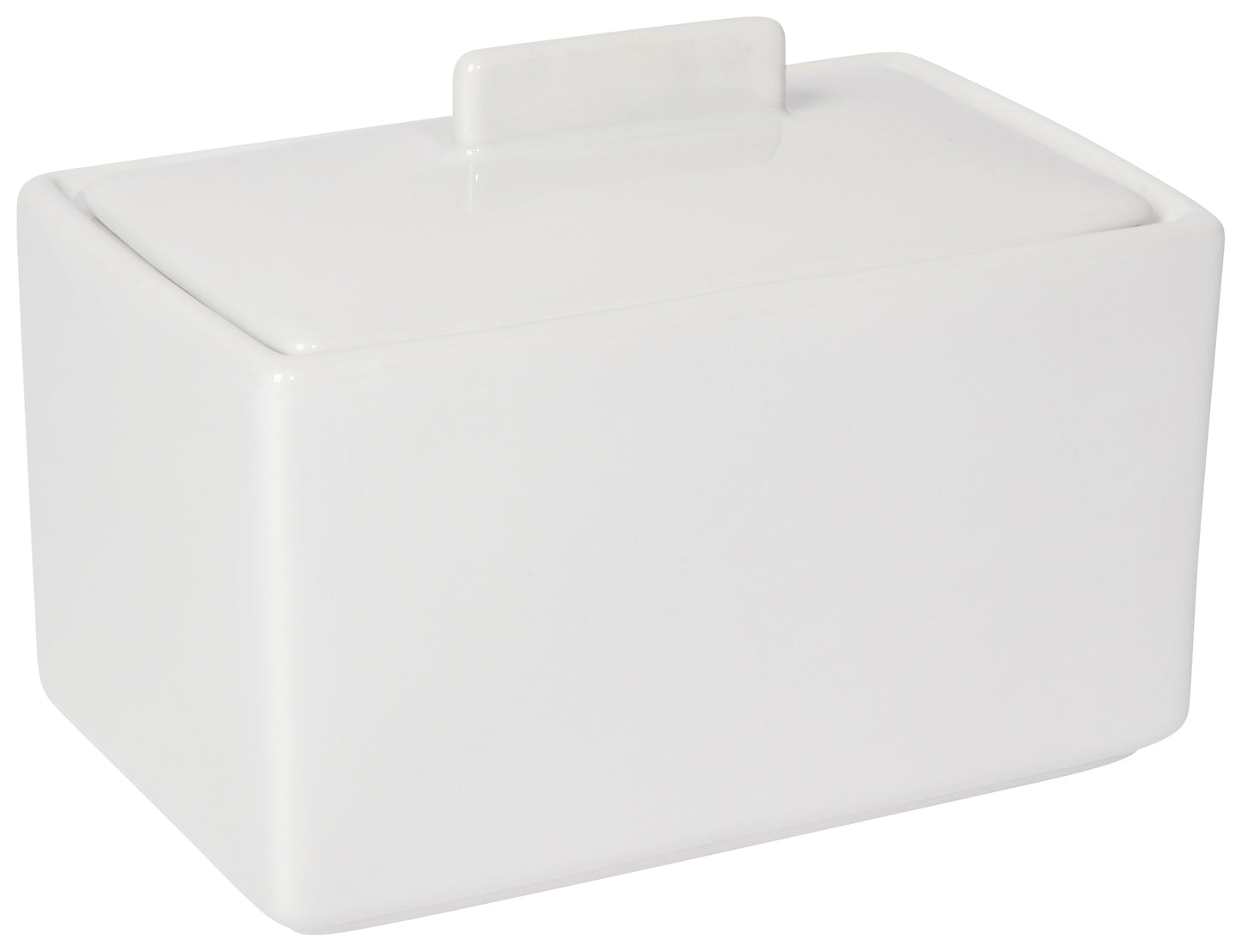 Butter Dish 1lb White