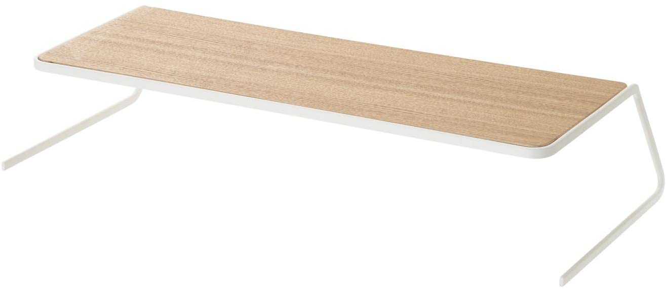 Tosca Dish Riser Small White Wood