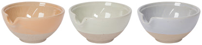 Mini Set/3 Spout Bowls Aster