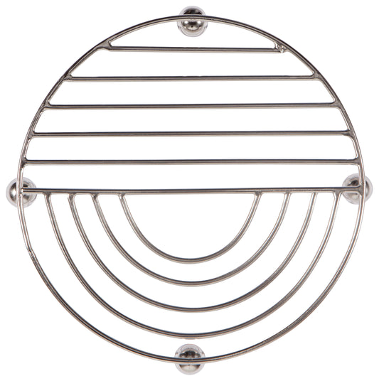 Steel Brush Sunup Trivet 8"