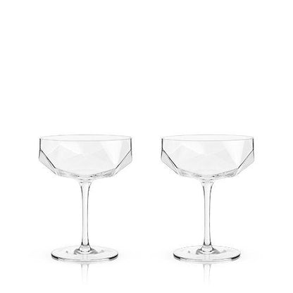 Faceted Crystal Coupes