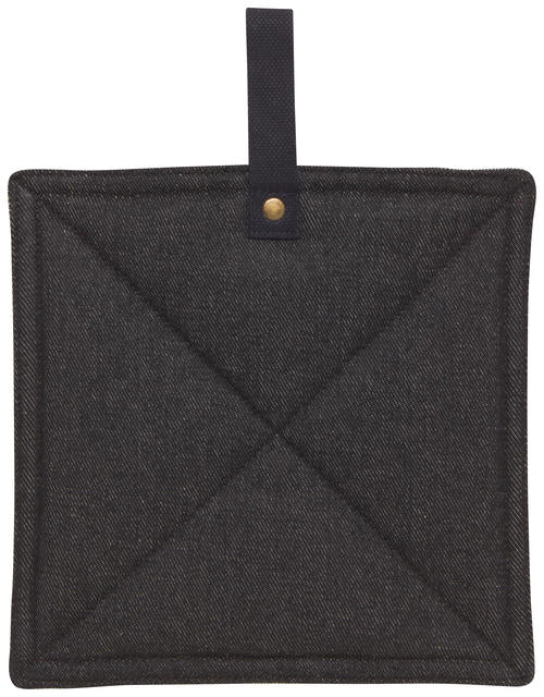 Pot Holder Sawyer Black Denim
