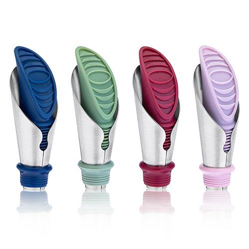 Duo Stopper & Pourer Assoted Colours