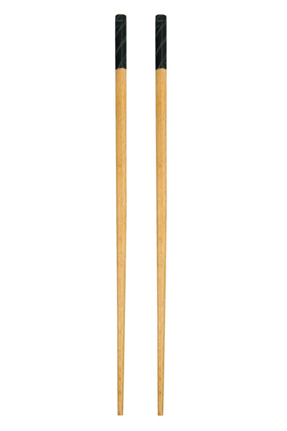 Carved Resin Wood Chopstick Black