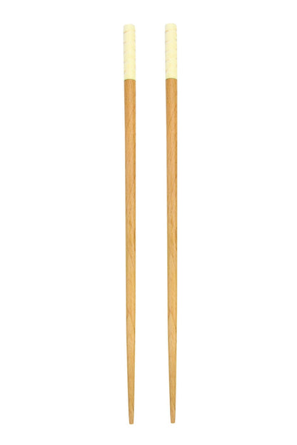 Carved Resin Wood Chopstick White