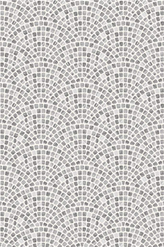 Classic Neutrals Tile Vinyl Floor Mat
