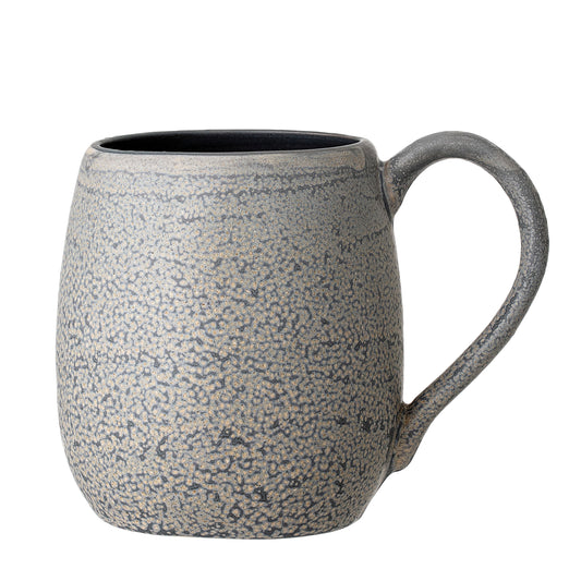 Reactive Glaze Matte Grey Mug 16oz