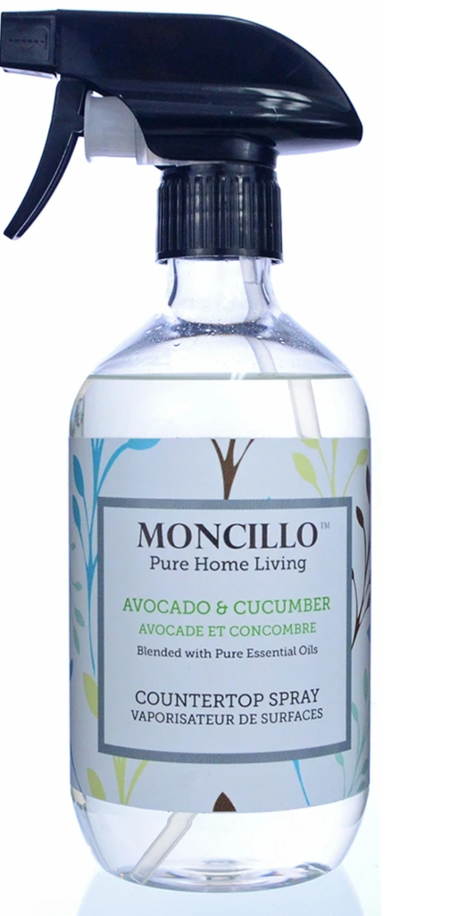 Moncillo Countertop Cleaning Spray Avocado Cucumber 473ml