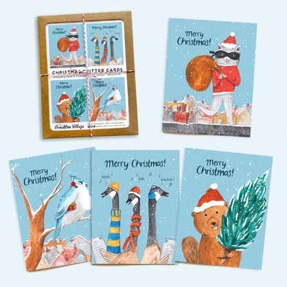 Christmas Critter Collection Boxed Cards