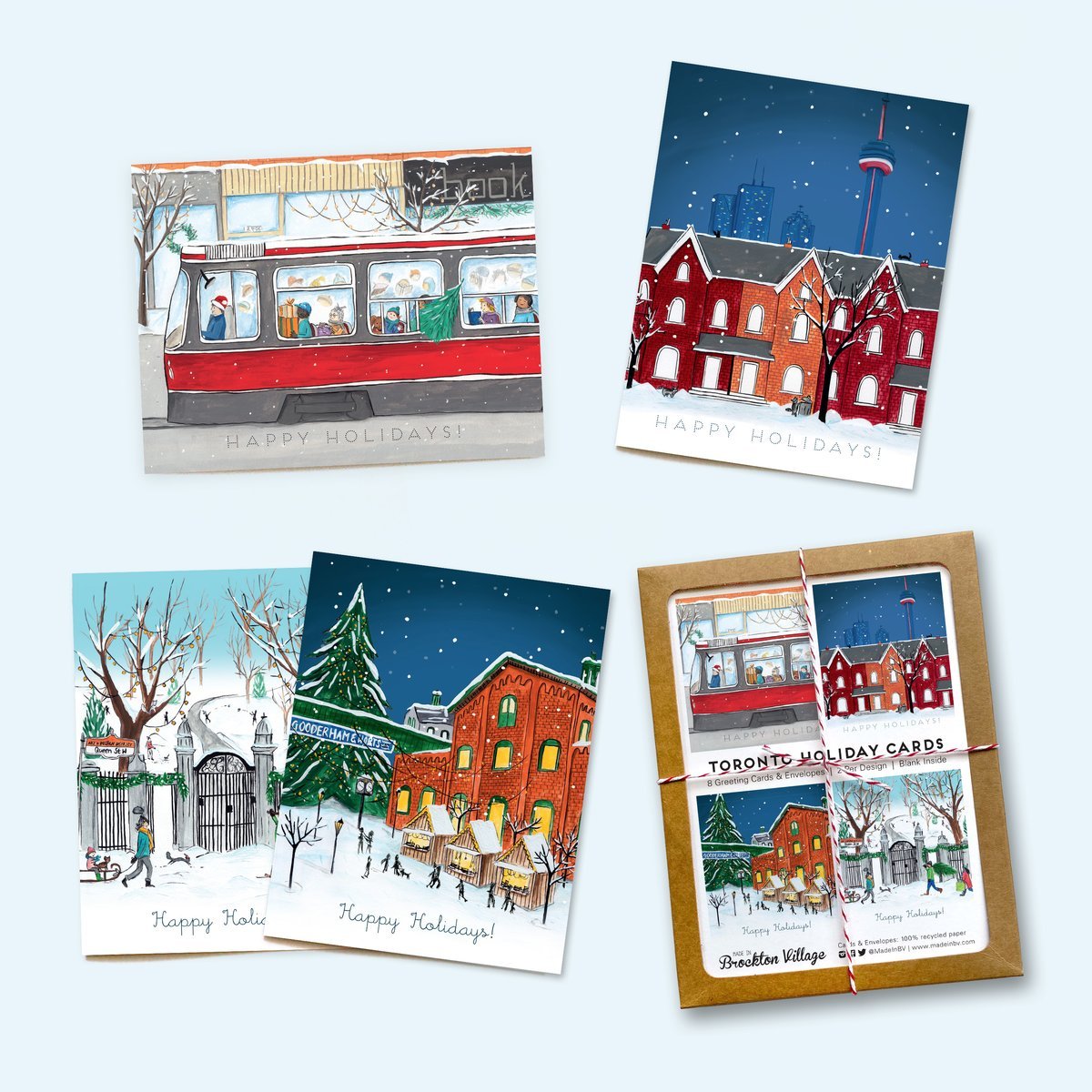Toronto Holiday Collection Boxed Cards