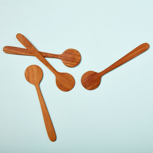 Teak Round Spreaders Set of 4