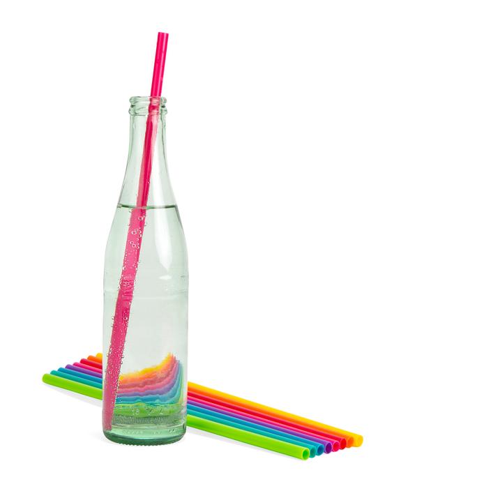 Bright Colour Reusable 11" Straw