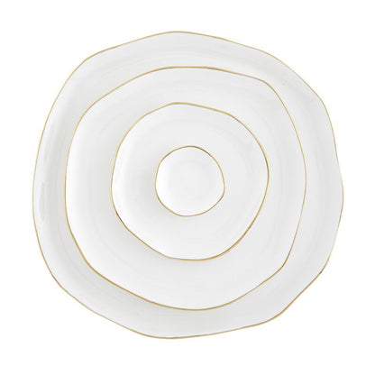 Ceramic Tray Medium White