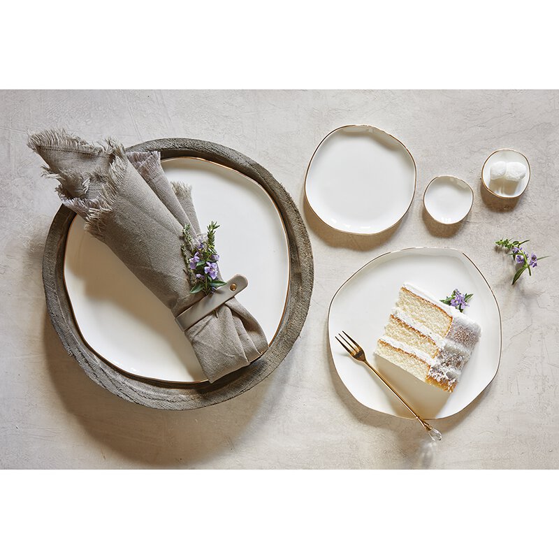 Ceramic Tray Medium White