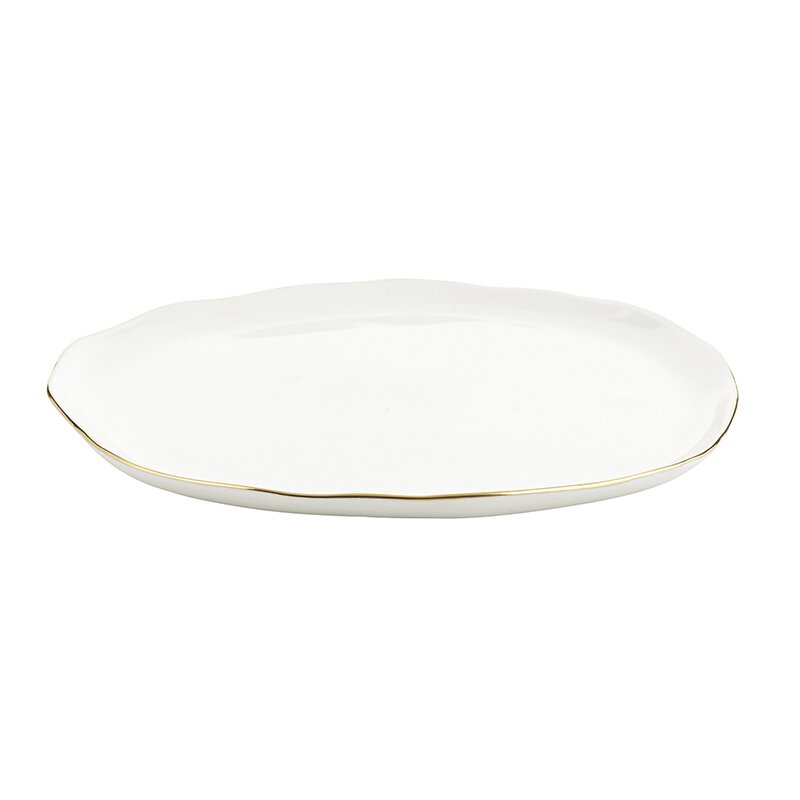 Ceramic Tray Large White