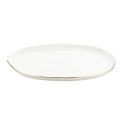 Ceramic Tray Large White