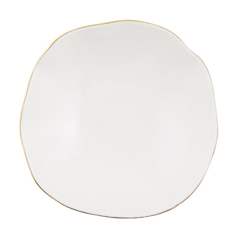 Small Ceramic Bowl Gold