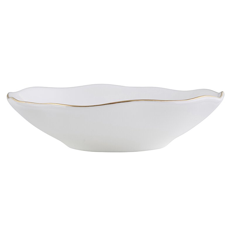 Small Ceramic Bowl Gold