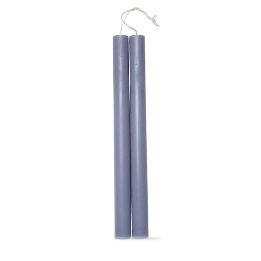 10" Straight Candles Set/2 Blue