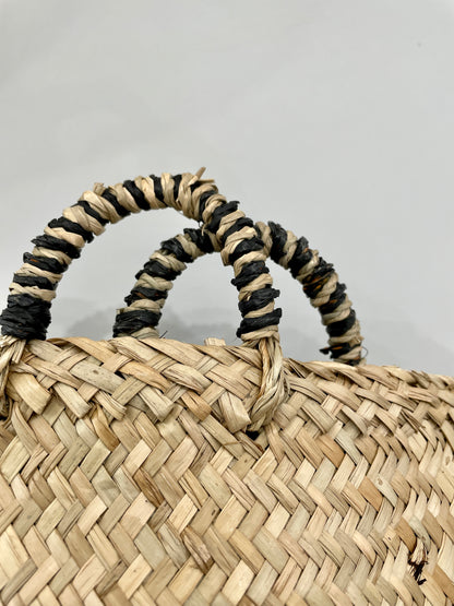 Island Seagrass Handle Basket