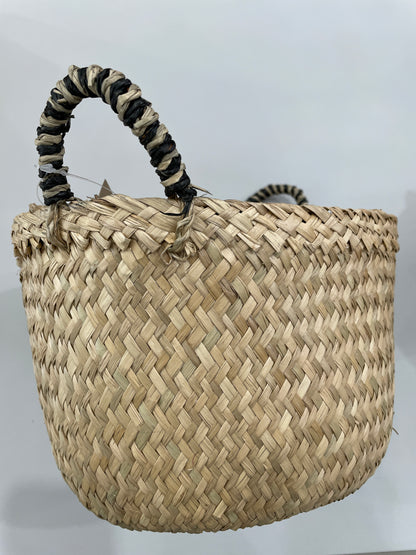 Island Seagrass Handle Basket