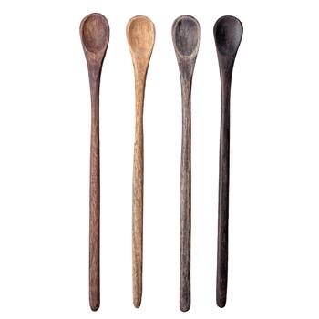 Wood Tasting Spoon Set of 4