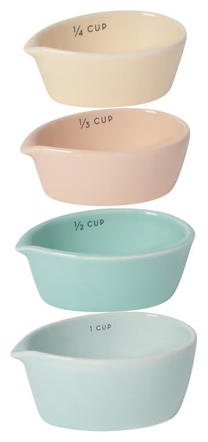 Measuring Cups Set Of 4 Pastel