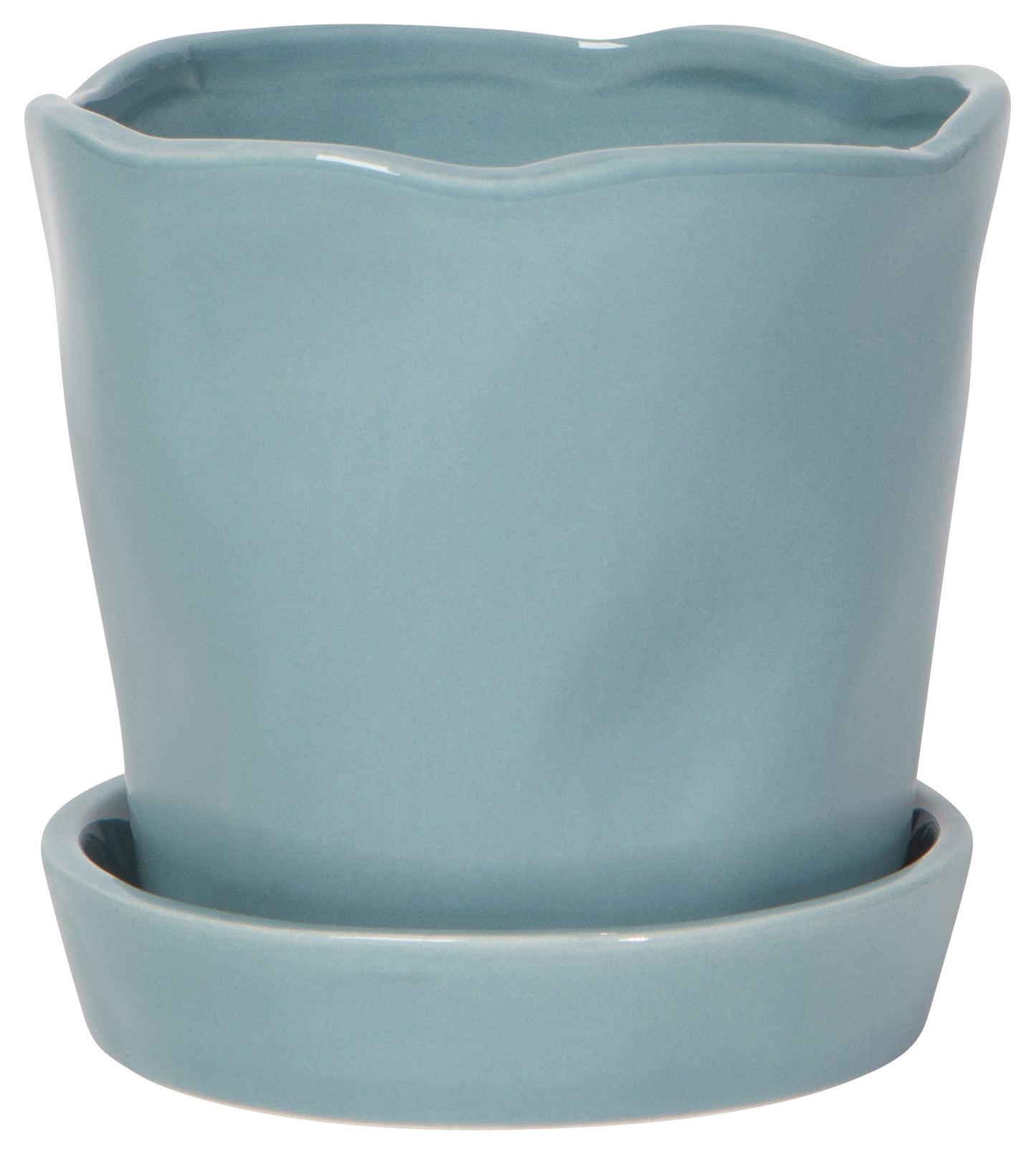 Plant Pot Chroma Lagoon Medium