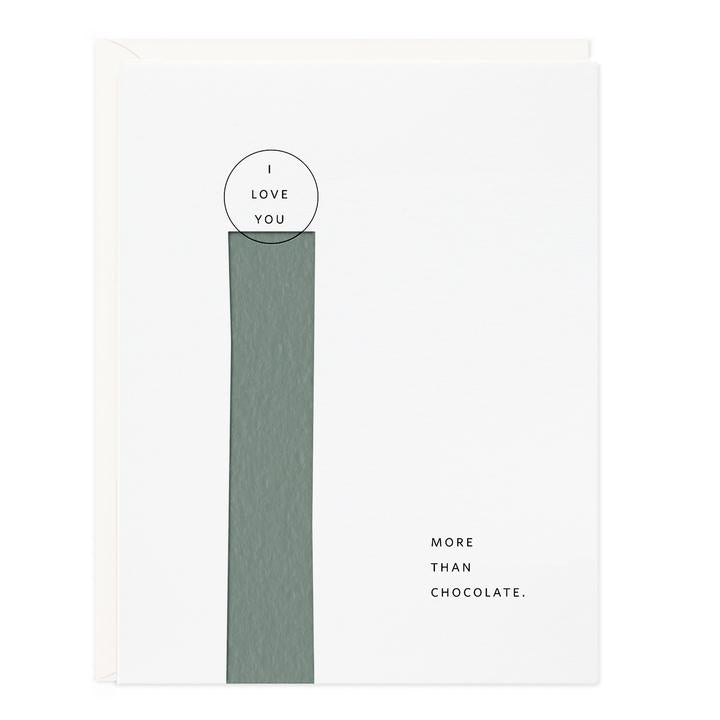 More Than Chocolate Card