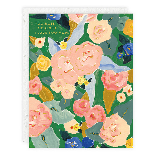 Rose Mom Card