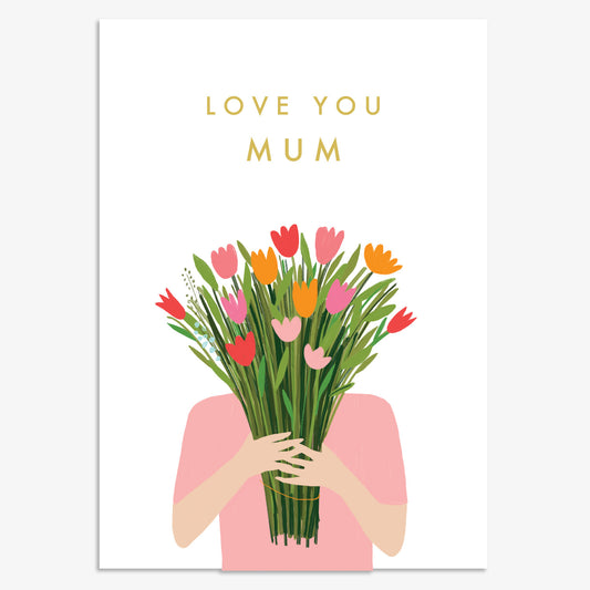 Mum Bouquet Card