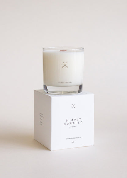 Simple Collection Cucumber Sweetgrass Candle