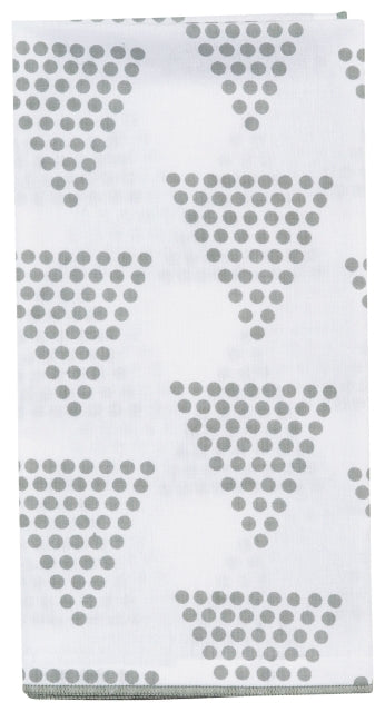 Pyramid Polka Dots Grey Napkin Set of 4