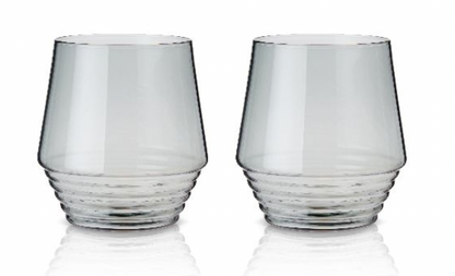 Smoke Deco Cocktail Glasses Set of 2