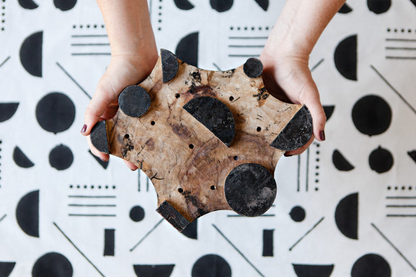 Block Print Domino Napkin Set of 4
