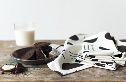 Block Print Domino Napkin Set of 4
