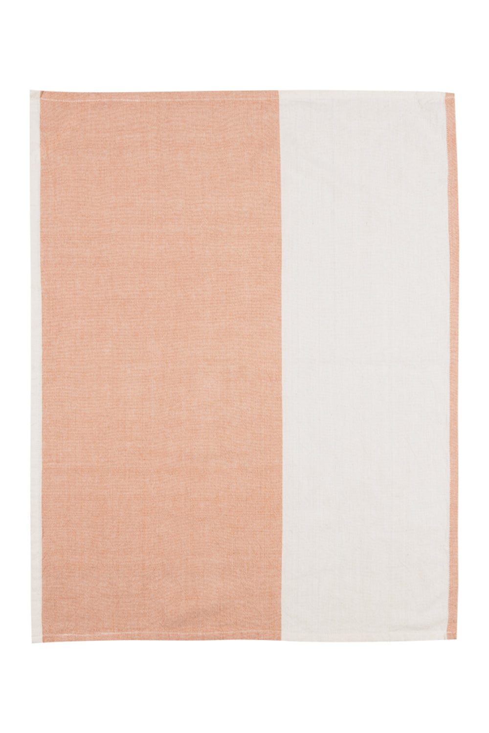 Modern Peach Tea Towel