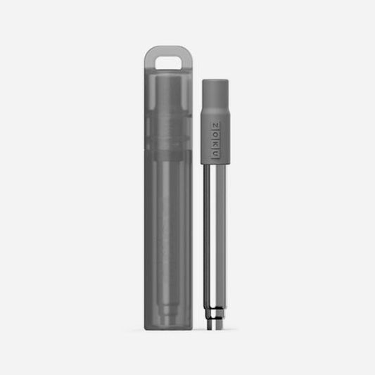 Grey Pocket Straw