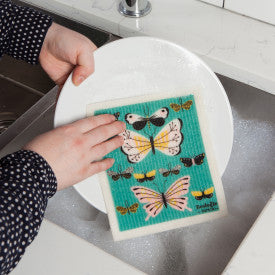 Swedish Dishcloth Butterflies