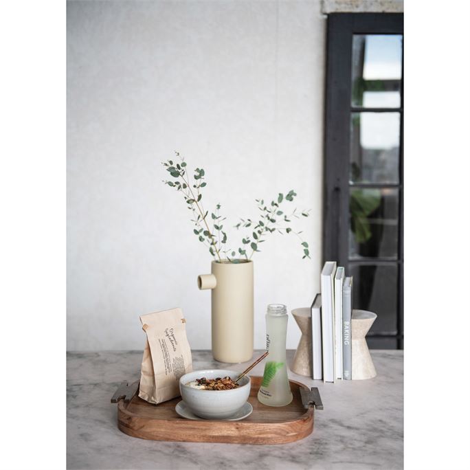 Reactive Glaze Plate Bone Colour