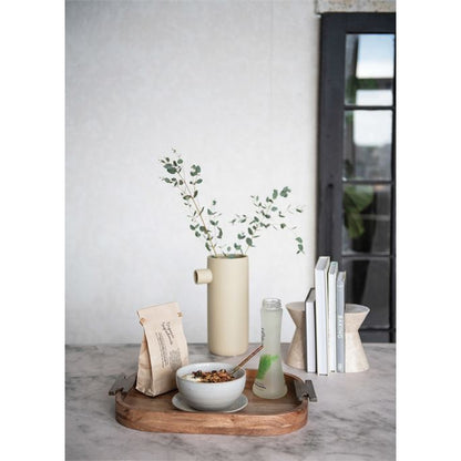 Reactive Glaze Plate Bone Colour