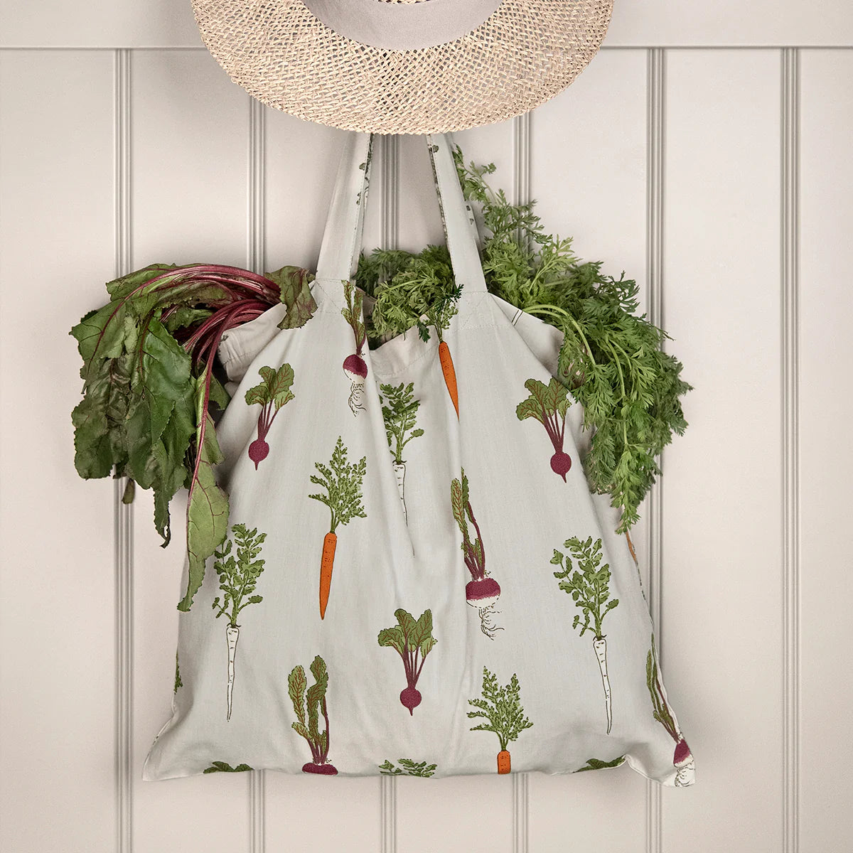 Home Grown Folding Shopping Bags