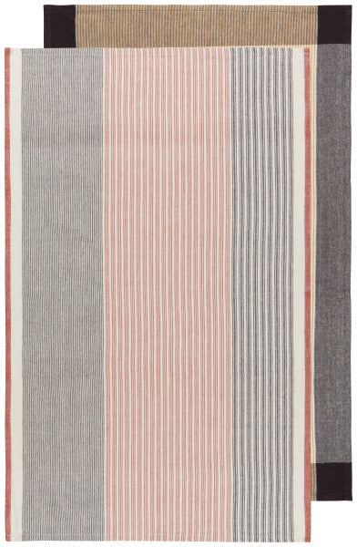 Array Stripe Shadow Tea Towel Set Of 2