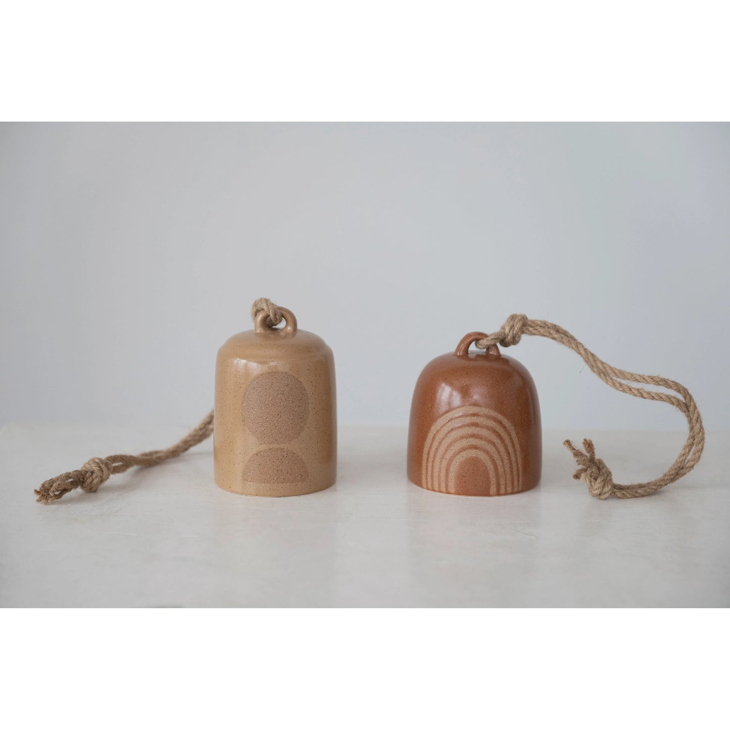Reactive Glaze Stone Bell