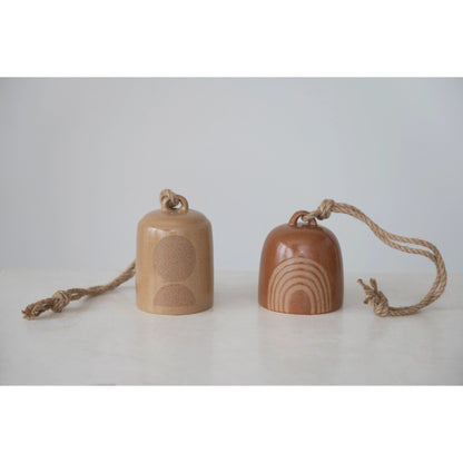 Reactive Glaze Stone Bell