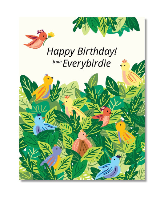 Happy Birthday From Everybirdie Card